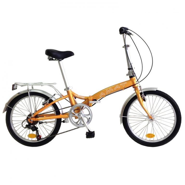 Bicis plegables Nautic 20 Naranja aluminio